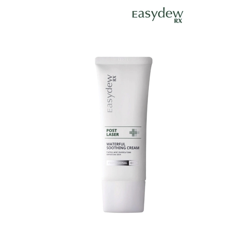 Easydew  post laser waterful soothing cream calms and moisturizes sensitives skin _ Kem phục hồi tái tạo cho da sau Laser, lăn kim, peel